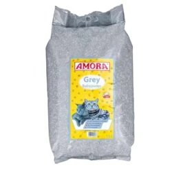 Amora Katzenstreu Grey Compact Babypuder