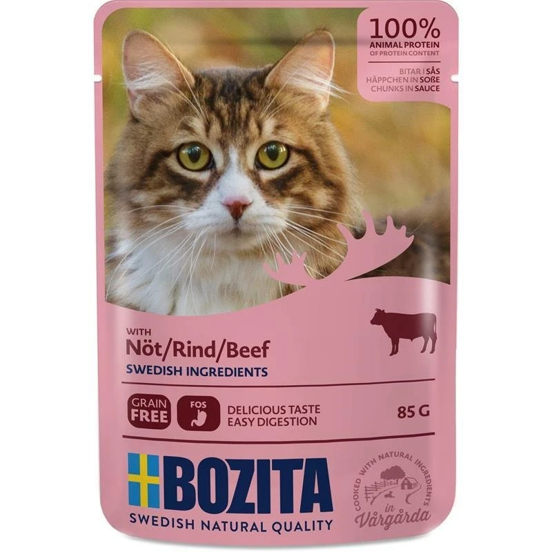 Bozita Pouch Katzenfutter Häppchen In Soße 7 Bozita Pouch Katzenfutter Häppchen In Soße – Bild 5