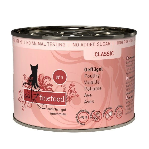Catz Finefood Nassfutter Für Katzen Dose 3 Catz Finefood Nassfutter Für Katzen Dose