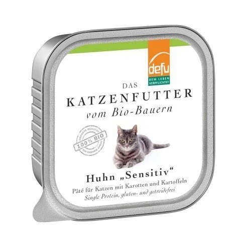 Defu Katzenfutter Huhn Sensitive Pâté 3 Defu Katzenfutter Huhn Sensitive Pâté