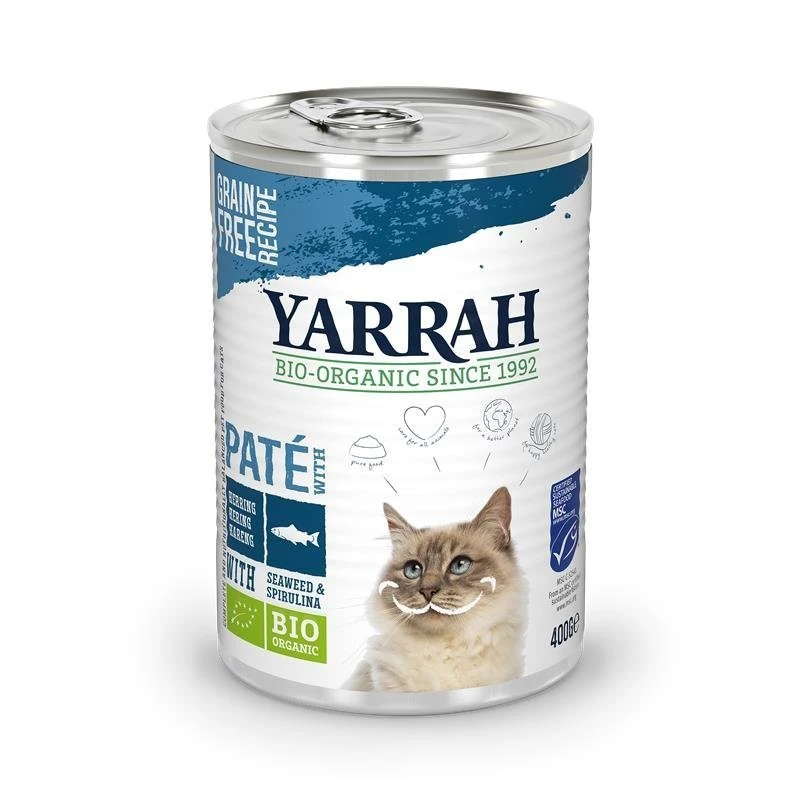 Yarrah Bio-Katzenfutter Pastete Getreidefrei 4 Yarrah Bio-Katzenfutter Pastete Getreidefrei – Bild 2