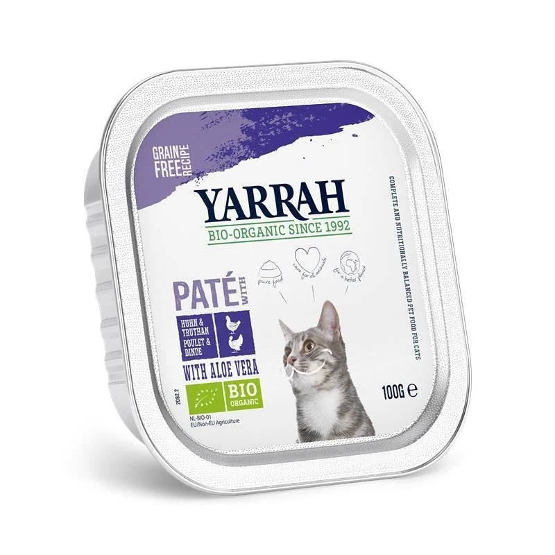Yarrah Bio-Katzenfutter Pastete Getreidefrei 6 Yarrah Bio-Katzenfutter Pastete Getreidefrei – Bild 4