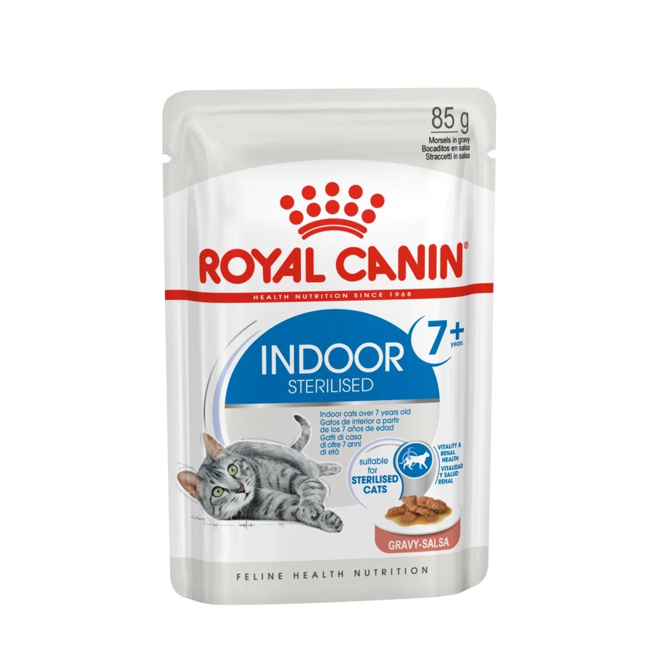 Royal Canin Indoor Sterilised Katzenfutter 7+ Nass In Gelee Und Sauce 5 Royal Canin Indoor Sterilised Katzenfutter 7+ Nass In Gelee Und Sauce – Bild 3
