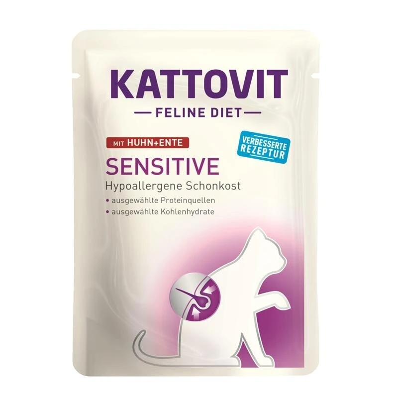 Kattovit Feline Diet Sensitive Portionsbeutel 4 Kattovit Feline Diet Sensitive Portionsbeutel – Bild 2