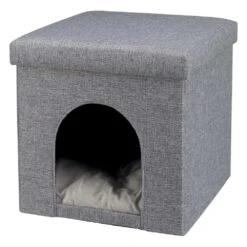 TRIXIE Katzen Kuschelhöhle Alois -Günstiges Futter Katze Geschäft katzen kuschelhoehle alois 3 x1000 y989