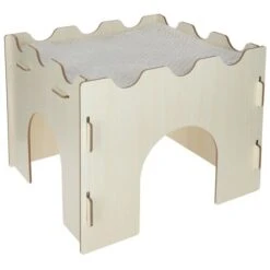 Kerbl Katzenburg Mit Kuscheligem Kissen