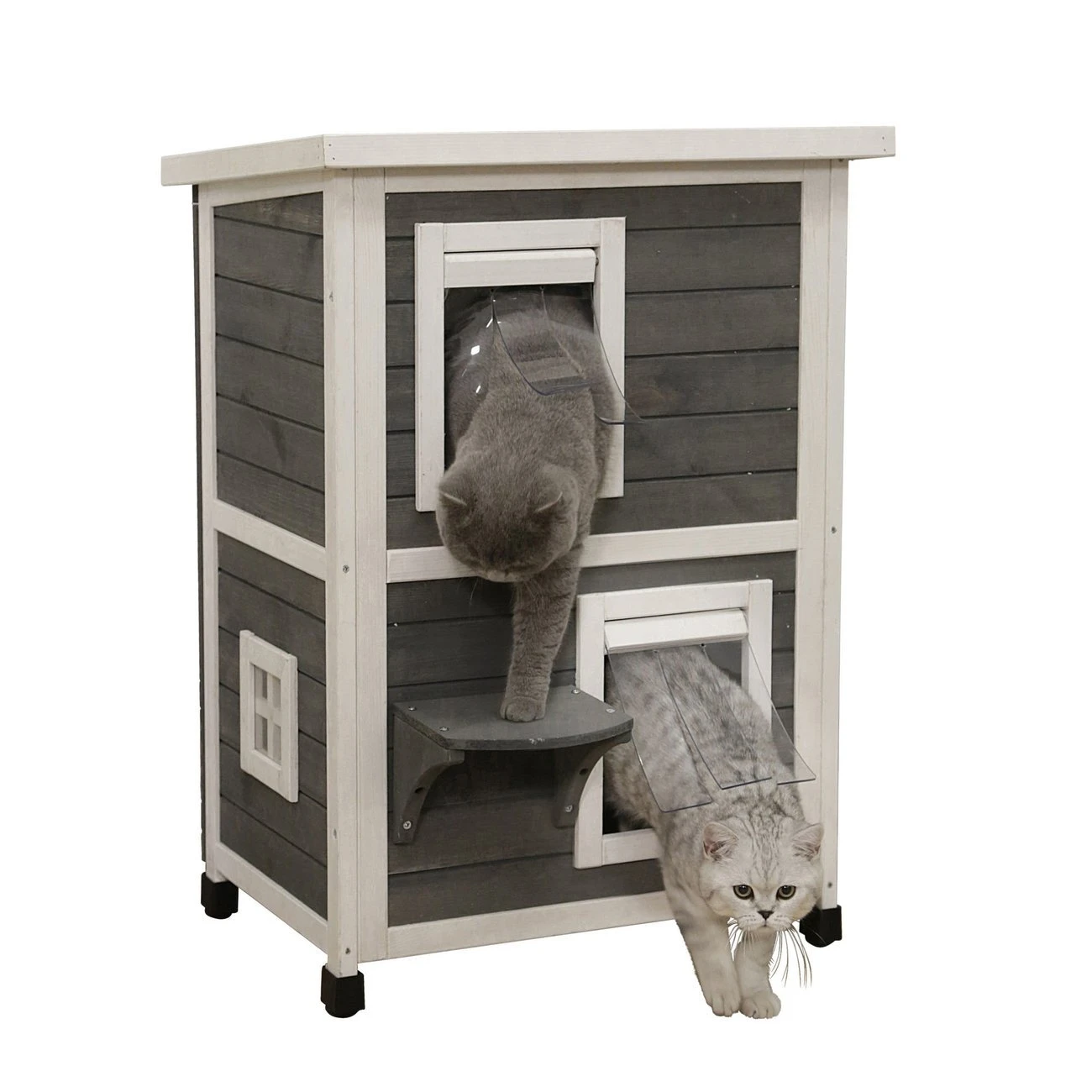 Kerbl Outdoor Katzenhaus Family 4 Kerbl Outdoor Katzenhaus Family – Bild 2