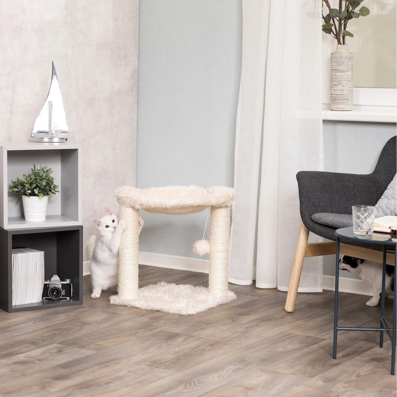 TRIXIE Kratzbaum Baza Langhaar 4 TRIXIE Kratzbaum Baza Langhaar – Bild 2