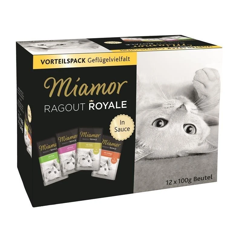 Miamor Ragout Royale Katzenfutter Geflügelvielfalt In Sauce Multi Box 3 Miamor Ragout Royale Katzenfutter Geflügelvielfalt In Sauce Multi Box