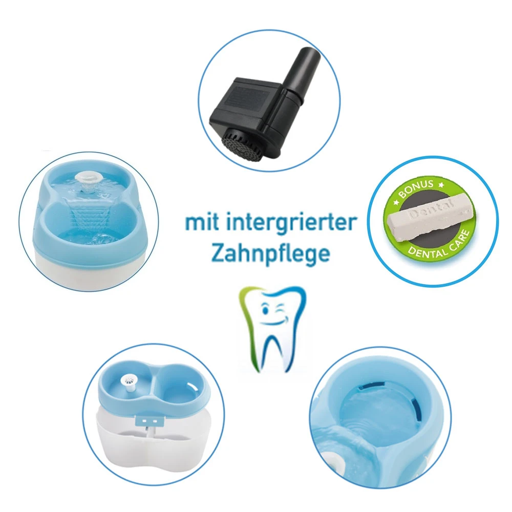 Cat H2O Katzentrinkbrunnen Mit Zahnpflege 7 Cat H2O Katzentrinkbrunnen Mit Zahnpflege – Bild 5