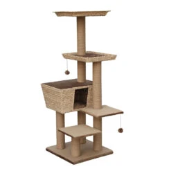 Nobby Kratzbaum MOTEGA Wasserhyazinthe Hellbraun