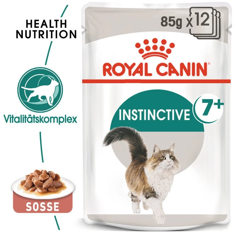 Royal Canin Instinctive 7+ Nassfutter In Soße Für ältere Katzen 4 Royal Canin Instinctive 7+ Nassfutter In Soße Für ältere Katzen – Bild 2