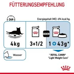 Royal Canin Light Weight Care Nassfutter Für übergewichtige Katzen 20 Royal Canin Light Weight Care Nassfutter Für übergewichtige Katzen -Günstiges Futter Katze Geschäft royal canin light weight care nassfutter fuer uebergewichtige katzen 1679652923