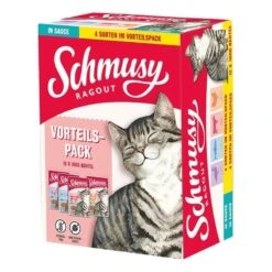 Schmusy Katzenfutter Ragout In Sauce Vorteilspack