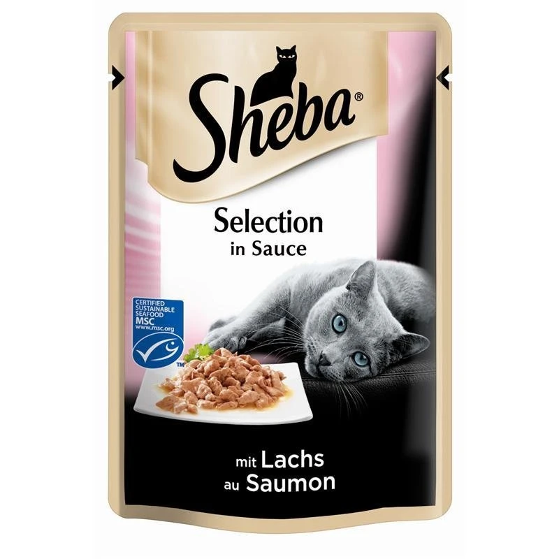 Sheba Katzenfutter Beutel Selection In Sauce 4 Sheba Katzenfutter Beutel Selection In Sauce – Bild 2