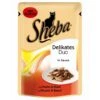 Sheba Portionsbeutel Delikates Duo 1 Sheba Portionsbeutel Delikates Duo -Günstiges Futter Katze Geschäft sheba portionsbeutel delikates duo0