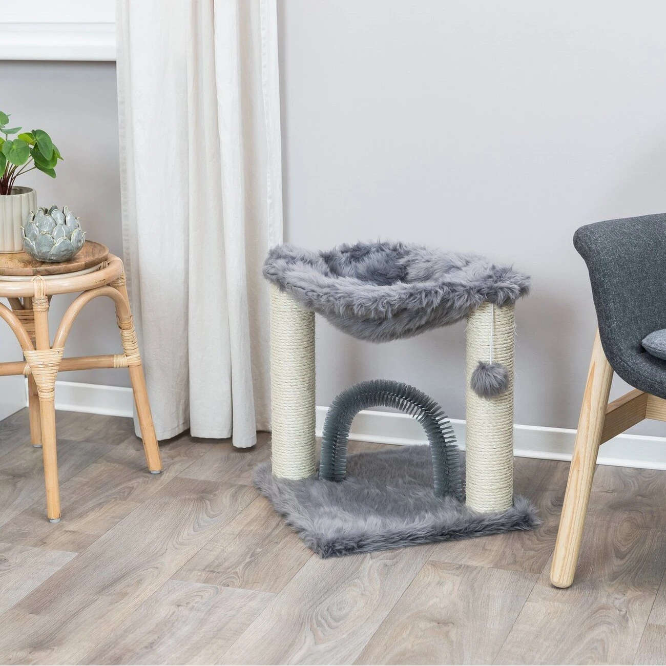 TRIXIE Kratzbaum Baza Mit Plüsch 12 TRIXIE Kratzbaum Baza Mit Plüsch – Bild 10