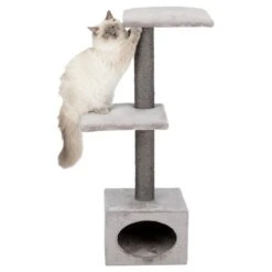 TRIXIE Kratzbaum Galeno Grau -Günstiges Futter Katze Geschäft trixie kratzbaum galeno grau 1609319961