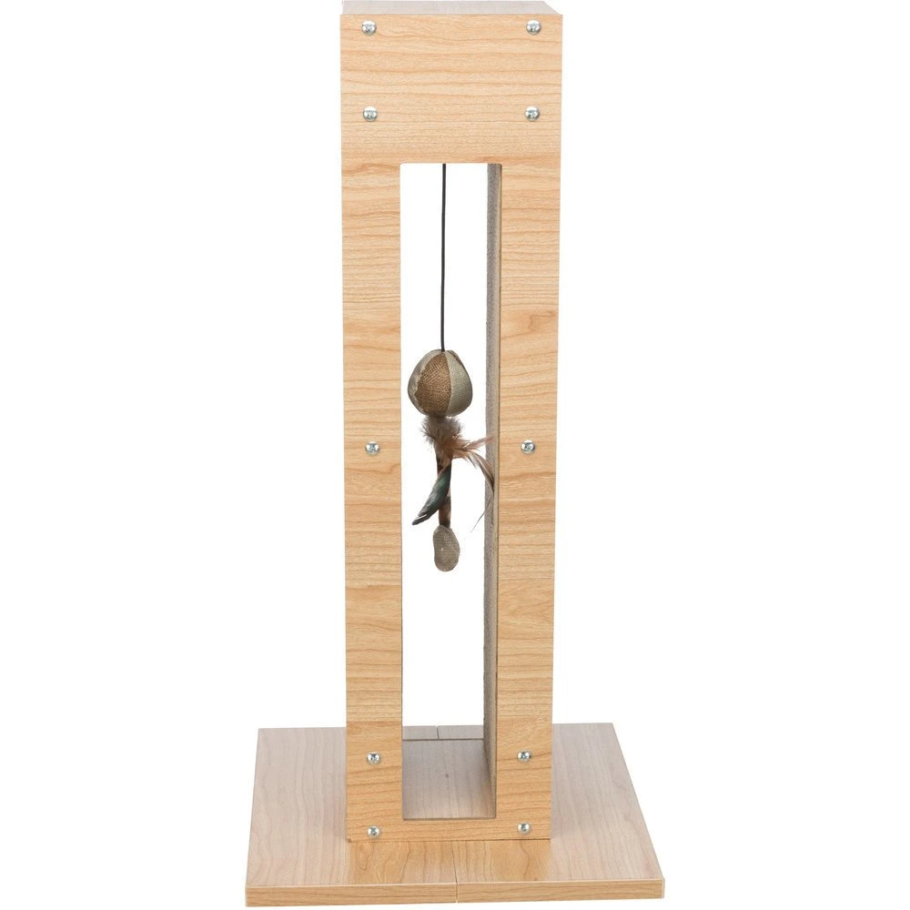 TRIXIE Kratzsäule Mit Spielzeug 5 TRIXIE Kratzsäule Mit Spielzeug – Bild 3