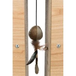 TRIXIE Kratzsäule Mit Spielzeug 11 TRIXIE Kratzsäule Mit Spielzeug -Günstiges Futter Katze Geschäft trixie kratzsaeule mit spielzeug4 x667 y1000