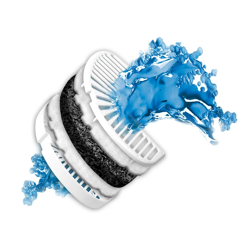 Pioneer Pet Vlieskohlefilter Mit Plastikummantelung Für Raindrop Style Trinkbrunnen 3 Pioneer Pet Vlieskohlefilter Mit Plastikummantelung Für Raindrop Style Trinkbrunnen – Bild 2