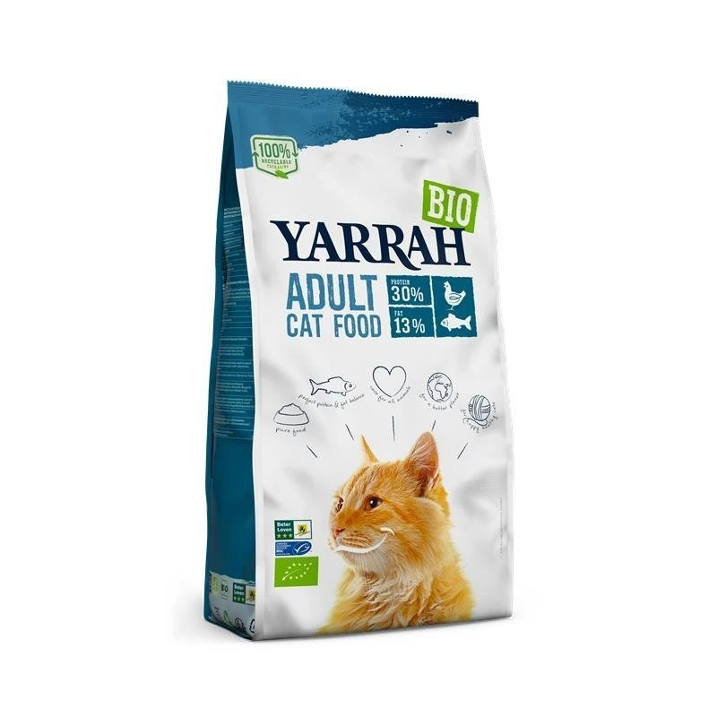 Yarrah Bio Katzenfutter Adult Huhn & Fisch 3 Yarrah Bio Katzenfutter Adult Huhn & Fisch