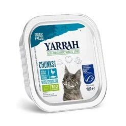 Yarrah Bio-Katzenfutter Bröckchen -Günstiges Futter Katze Geschäft yarrah bio katzenfutter broeckchen2