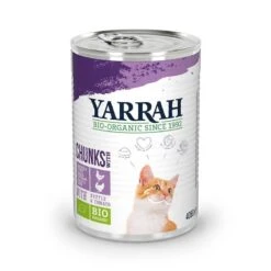 Yarrah Bio-Katzenfutter Bröckchen -Günstiges Futter Katze Geschäft yarrah bio katzenfutter broeckchen4