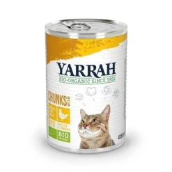 Yarrah Bio-Katzenfutter Bröckchen -Günstiges Futter Katze Geschäft yarrah bio katzenfutter broeckchen5